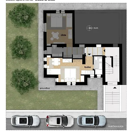 Studio Apartman Buba Appartement Split